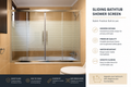 Sliding Bathtub Shower Screen