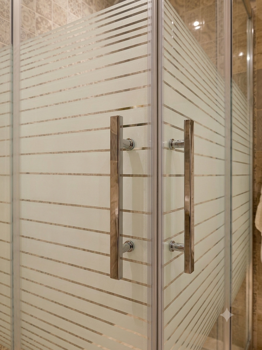 Corner Sliding Shower Enclosure – 6mm Tempered Glass