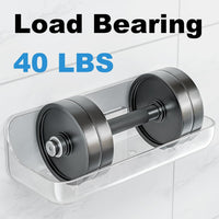 Adhesive Acrylic Wall Shelf – 2 Pack thumbnail