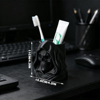 Skull Toothbrush Organizer – Black thumbnail