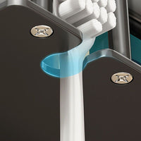 Wall-Mounted Electric Toothbrush Holder – Grey thumbnail
