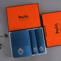 Aurex Premium Double-Sided Plush Cotton Towel Set thumbnail